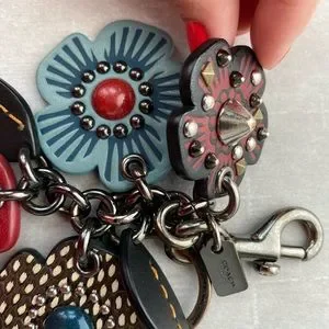 Coach Accessories Coach Tea Rose Mix Bag Charm Poshmark